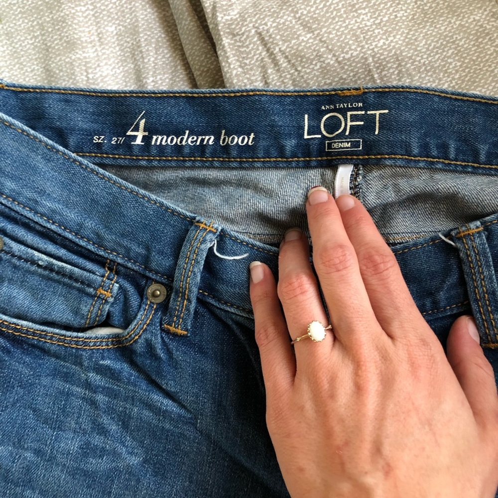 LOFT flare jeans